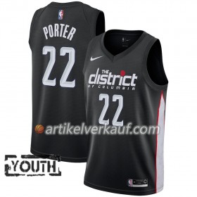 NBA Washington Wizards Trikot Otto Porter  22 2018-19 Nike City Edition Schwarz Swingman - Kinder